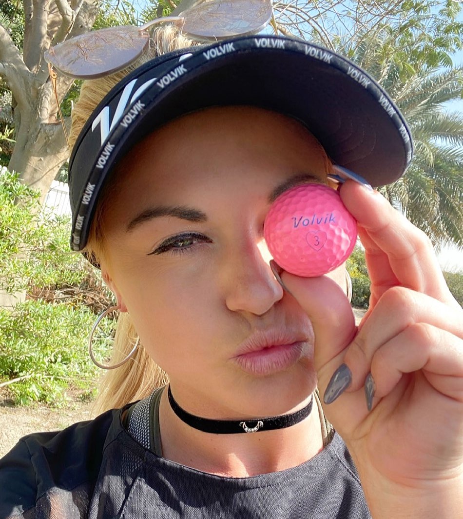 Pro Golfer Carly Booth Wants To Go To The Beach
