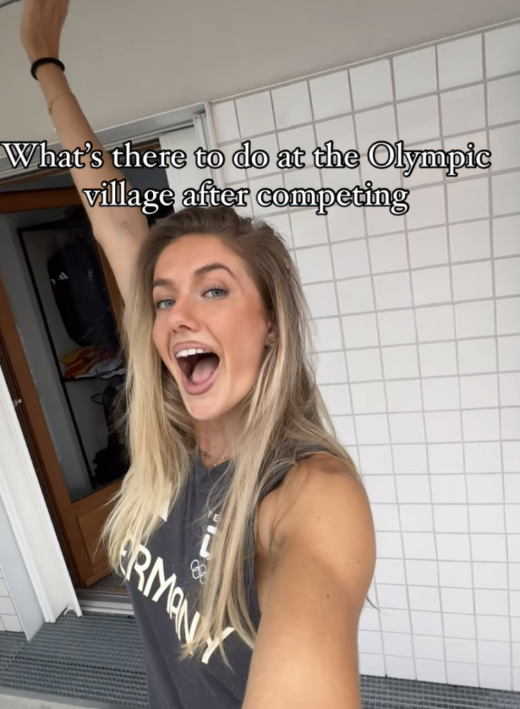 Alica Schmidt Shares the Olympic Village Post Olympics!