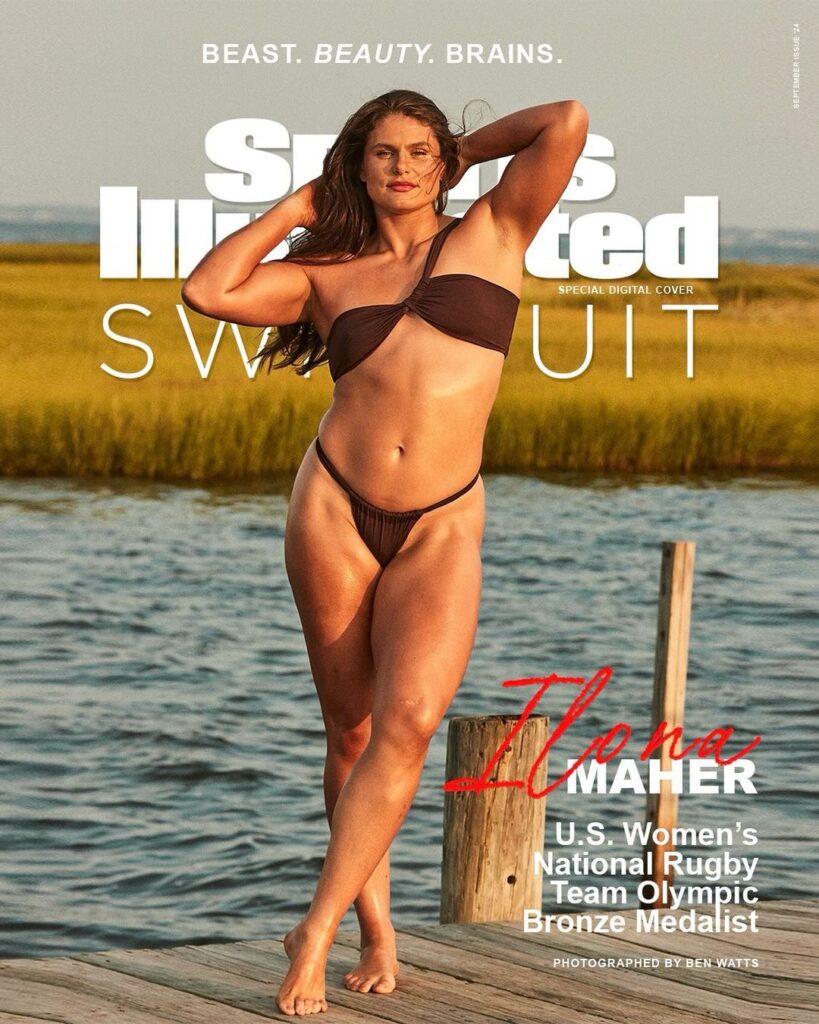 Ilona Maher’s Sports Illustrated Swim Shoot!