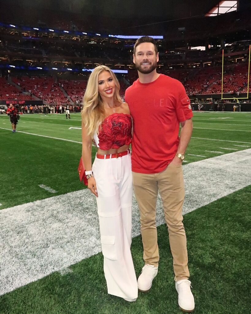 Gracie Hunt and her Boyfriend at the Game!