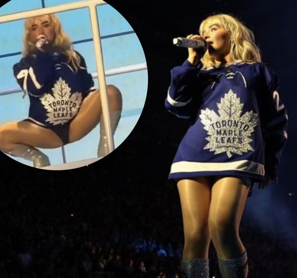 Sabrina Carpenter is a Leafs Fan?