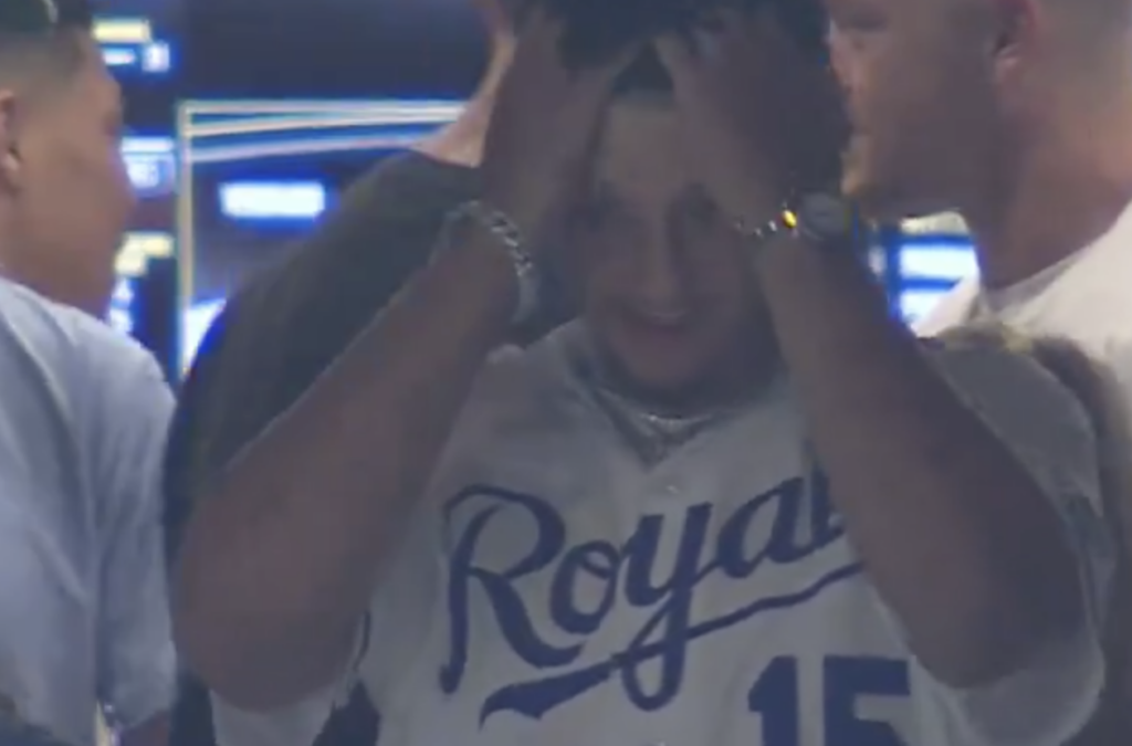 Patrick Mahomes at the Yankees vs Royals Game!