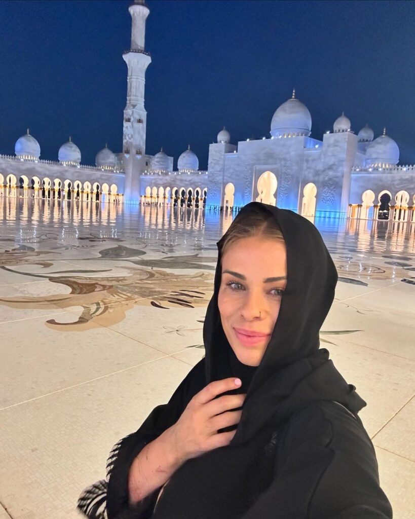 Paige VanZant is In Abu Dhabi!