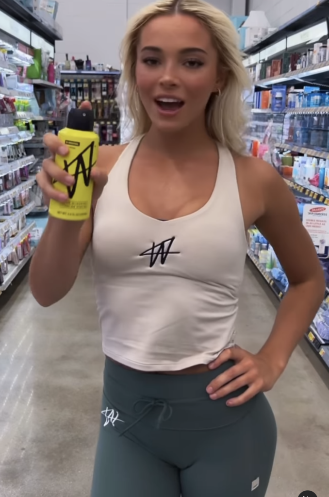 Livvy Dunne for Jake Paul’s Version of Axe!